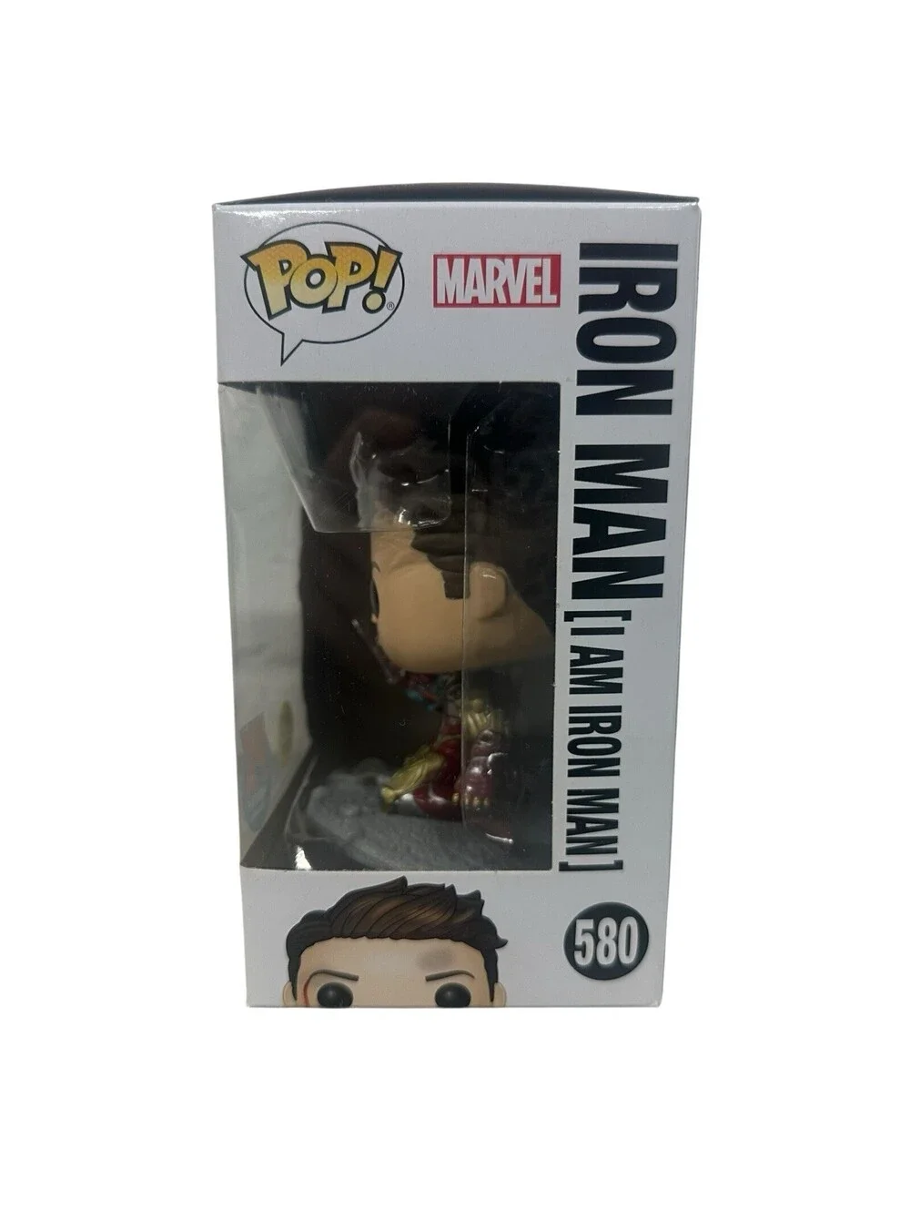 Funko POP! Iron Man [I Am Iron Man] Marvel Avengers Endgame #580 [GITD PX Exlc.]